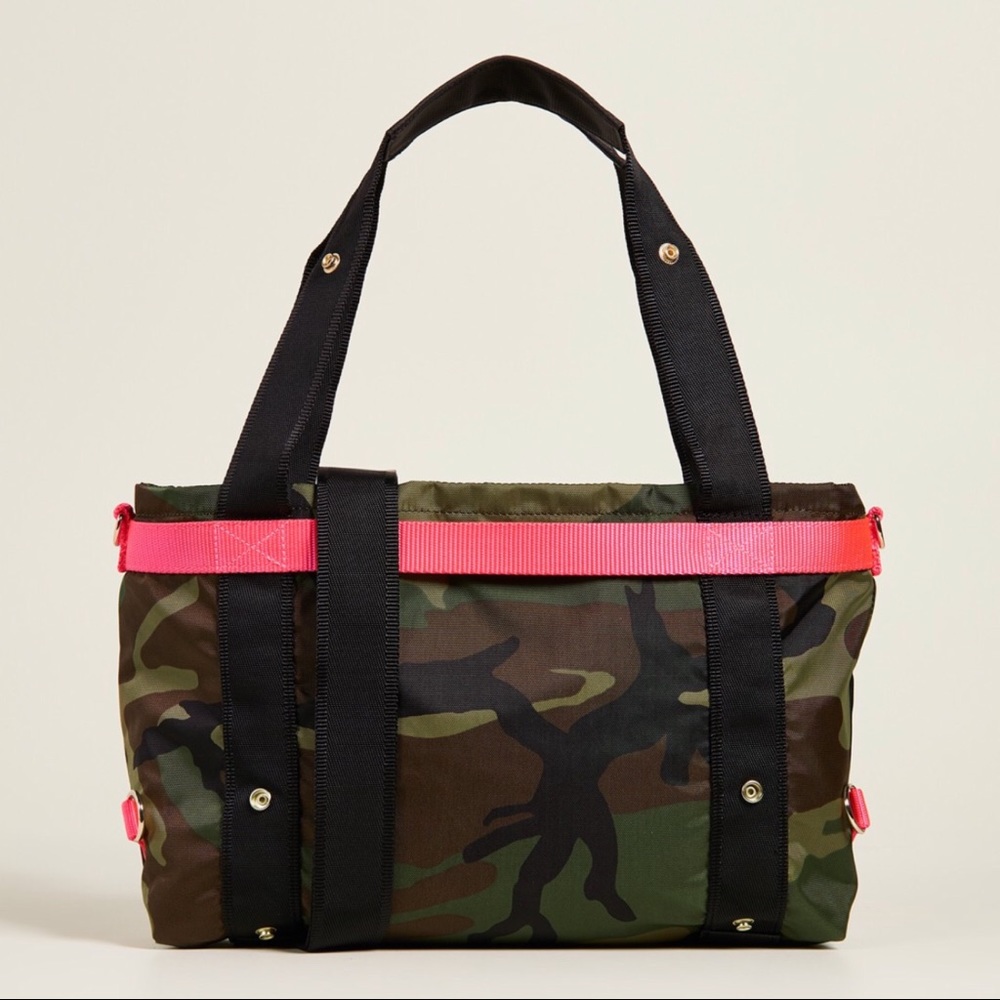 ANDI New York convertible camo/neon small tote